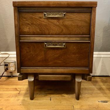 Vintage two drawer Nightstand 1960&#8217;s