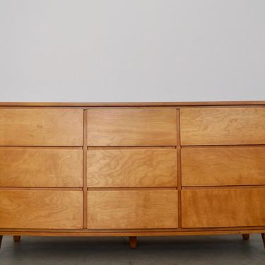 Gorgeous 1950's Lowboy Dresser in Maple - Professionally Refinished! 