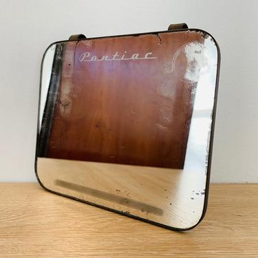Vintage Original Automotive Parts Pontiac Visor Mirror Vanity Mirror 