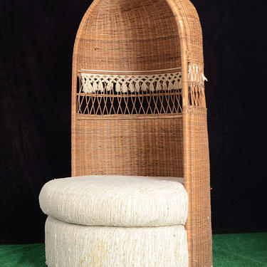 shipping for Kat- Wicker egg chair 