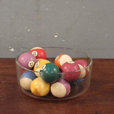 Bowl of Belgian Billiard Balls