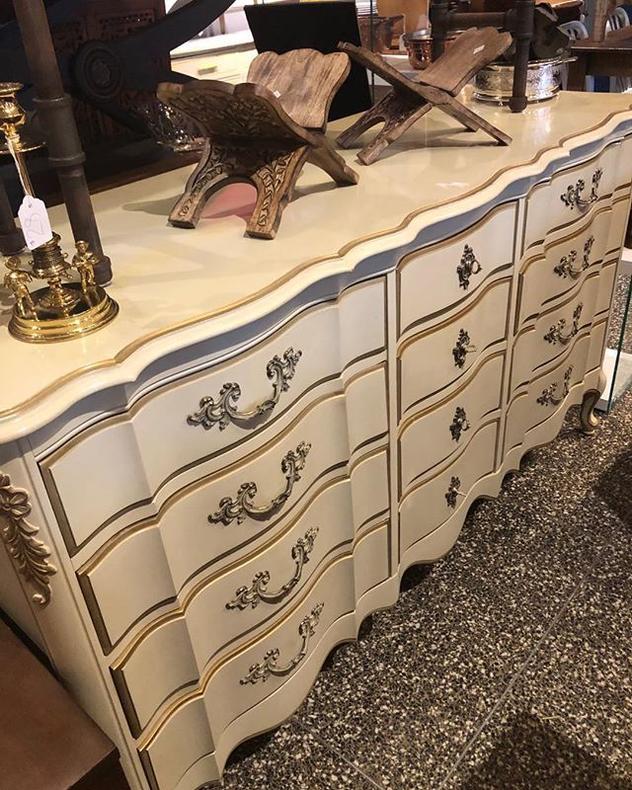 Faux French dresser 