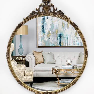 Ornate Vintage Gilt Mirror