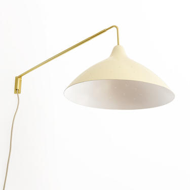 Lisa Johansson-Pape Adjustable Wall Mount Swing Arm Lamp Orno Finland