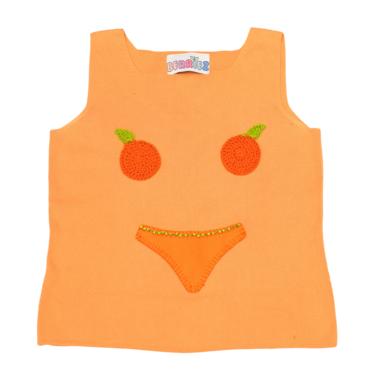 Orange Fruitkini Sweater