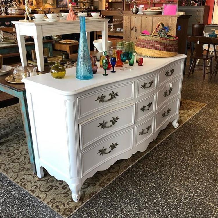 Gorgeous white French provincial dresser! $595!