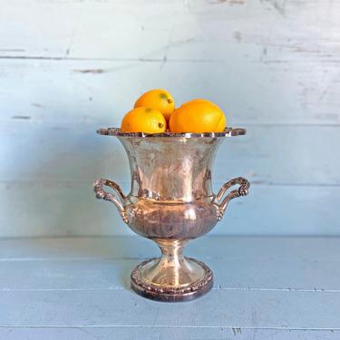 Vintage Silver Champagne And Wine Bucket // Vintage Romantic Date, Dinnerware // Silver Barware // Silver Centerpiece, Silver Planter 