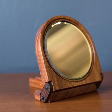 Vintage Studio Koa Wood Foldable Mirror 
