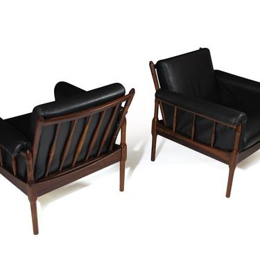 Torbjørn Afdal Rosewood Lounge Chairs