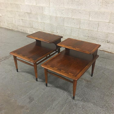 LOCAL PICKUP ONLY —————- Vintage Lane End Tables 