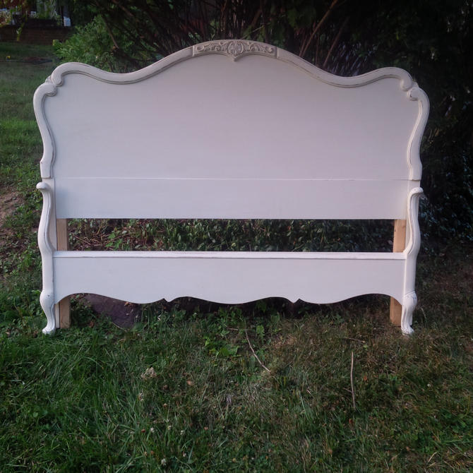 Bed Vintage French Provincial Headboard, French Provincial Headboard Full
