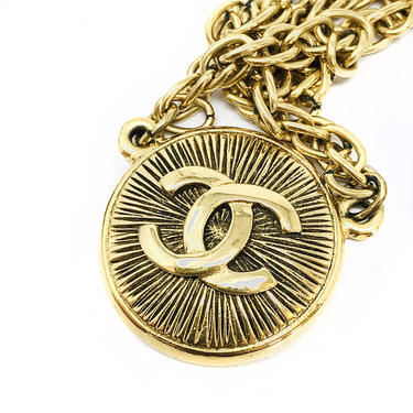 Chanel Medallion Necklace 