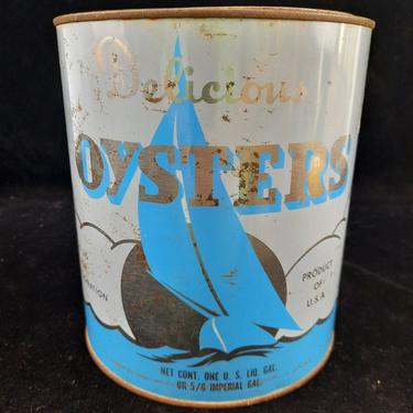 Delicious Oyster Can, One Gallon