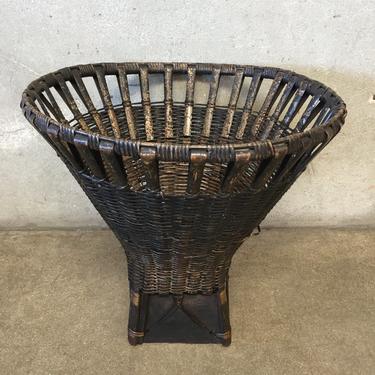 Vintage Asian Basket