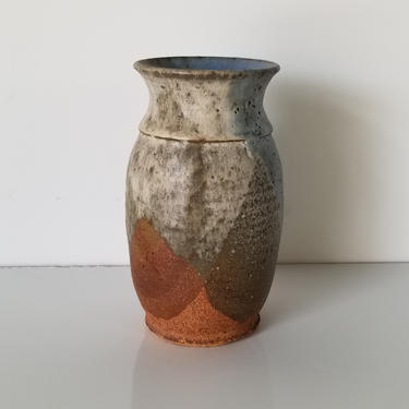 1970s Vintage Robert Weiss Studio Pottery Vase, Signed. 
