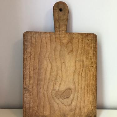 Vintage French chopping board, bread board- B4 