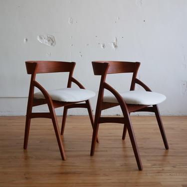 Pair of Kai Kristiansen Side Chairs
