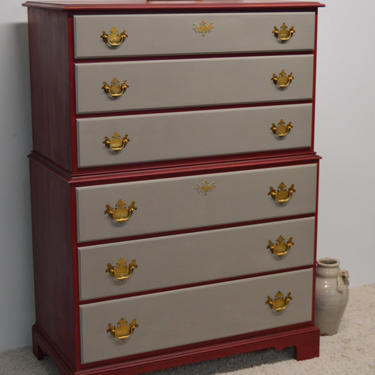 Beautiful Chest of drawers / tall dresser / bureau / by Unique