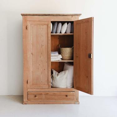 Large Vintage Pine Cabinet