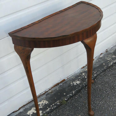Demilune Half Moon Console Table Stand by Bevan Funnell LTD 1444