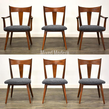 Heywood Wakefield MCM Dining Chairs- Set of 6 