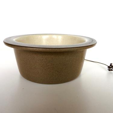 Set of 2 Vintage Heath Ceramics Rim Line Bowls, 5&quot; Sandalwood Berry Bowls, Edith Heath Sausalito California Dinnerware 