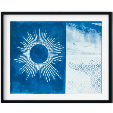 Sea Change - 
Cyanotype Print