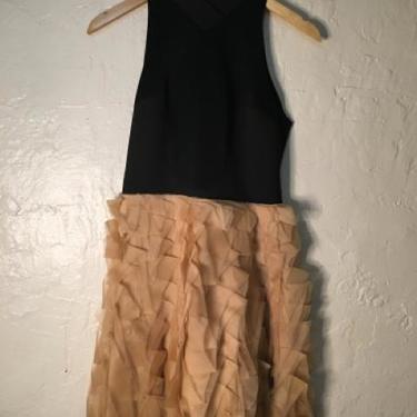 Sachin + Babi Size 2 Black &amp; Dusty Rose Print Dress
