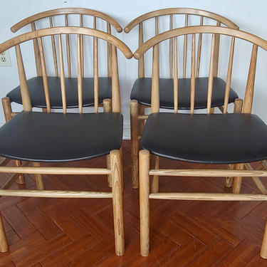 Danish Modern FDB Møbler Dining Chairs - Set of 4 