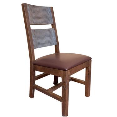 Rustic Style Solid Wood Desk Chair 