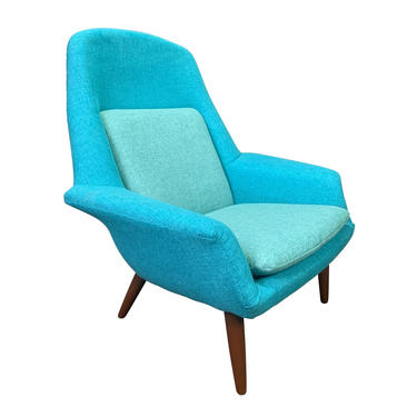 Vintage Scandinavian Mid Century Modern Lounge Chair by Broderna Anderssons 