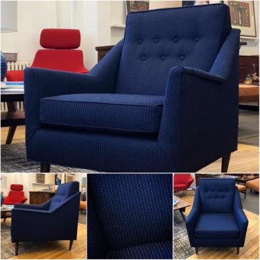 Kroehler Easy Chair Newly Upholstered 