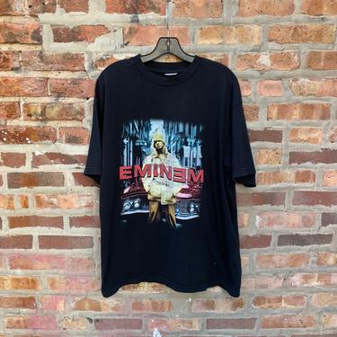 Vintage 90s Eminem D12 Who Knew Rap Tee T-Shirt double sided 