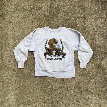 Vintage 1980s Champion Reverse Weave Notre Dame Sweatshirt 