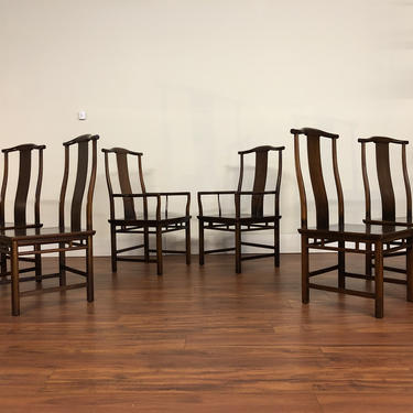 Baker Furniture Far East Collection Dining Chairs by Michael Taylor - Set of 6 