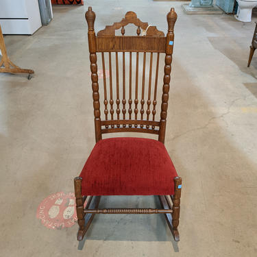 Antique Victorian Spindle Rocking Chair