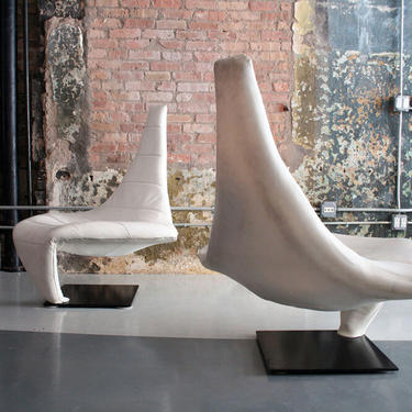 Pair of 'Turner' lounge chairs by Jack Crebolder for Harvink