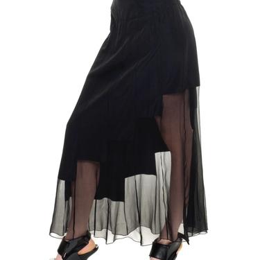 1980s Vintage Karl Lagerfeld Asymetrical Skirt Size: S/M 