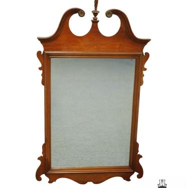 MORGAN'S ASHEVILLE FURNITURE Solid Cherry Country French 26&amp;quot; Dresser / Wall Pediment Mirror 
