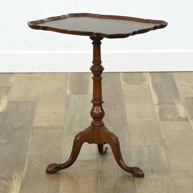 Chippendale Tripod Pie Crust End Table