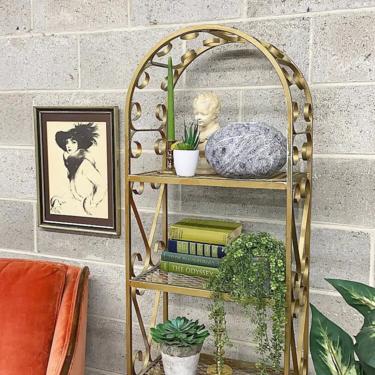 LOCAL PICKUP ONLY ———— Vintage Arch Etagere 