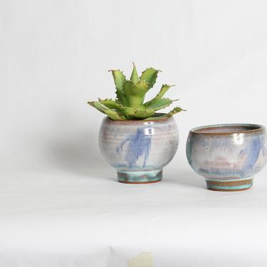 Ceramic bowl, Stoneware, Pottery, Vintage, Ceramic Pots, Pottery Bowls, Vase, Planter, Ceramic Pottery, Vintage Pottery, Home Decor Set of 2 