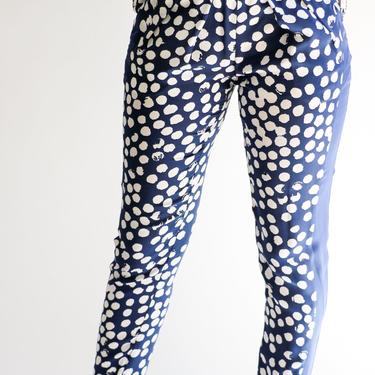 Rebecca Minkoff Printed Silk Pants, Size XS