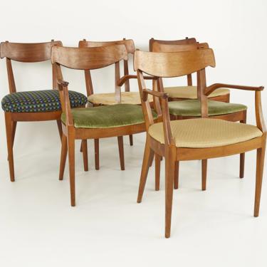 Kipp Stewart for Drexel Mid Century Dining Chairs - Set of 6 - mcm 