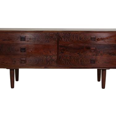 Danish Modern Rosewood Dresser 
