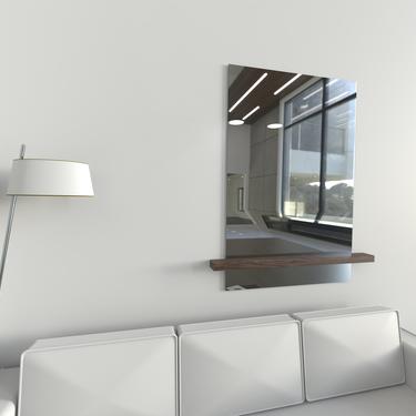 Mirror - Large Wall Mirror / Solid Wood / Rustic Furniture / Industrial / Contemporary / Modern / Vanity Mirror / Room Décor / Entry Mirror 