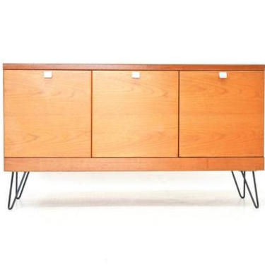 Mid Century Vinyl Record Cabinet by White and Newton. 