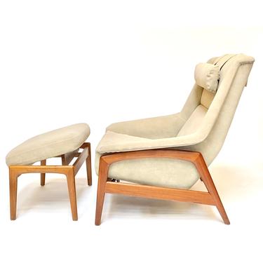 DUX Lounge Chair & Ottoman 