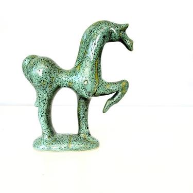 Vintage ModernistStyled Ceramic Horse 