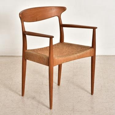 Vintage Danish Hans Wegner Sculpted Chair